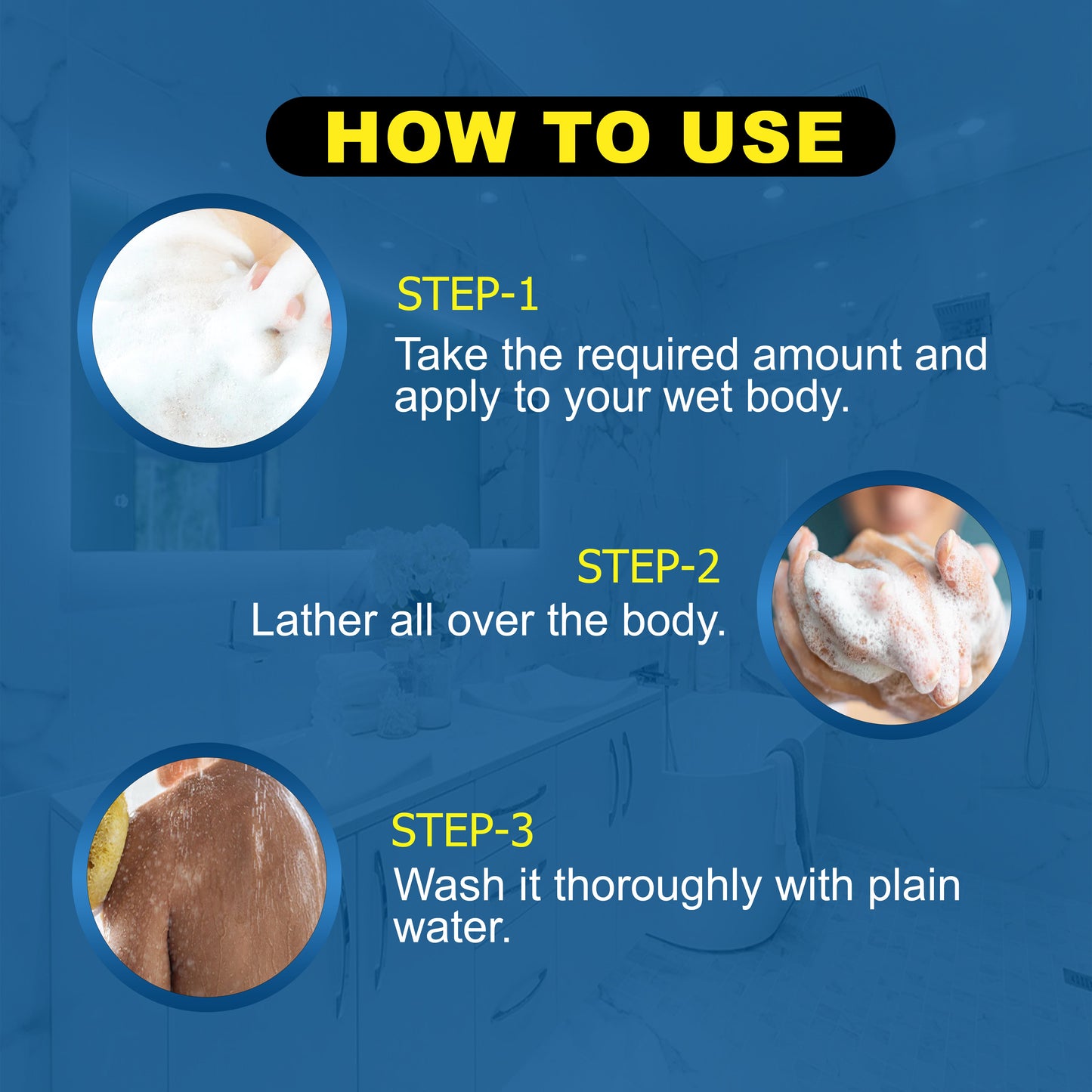 Body Wash with Scrub