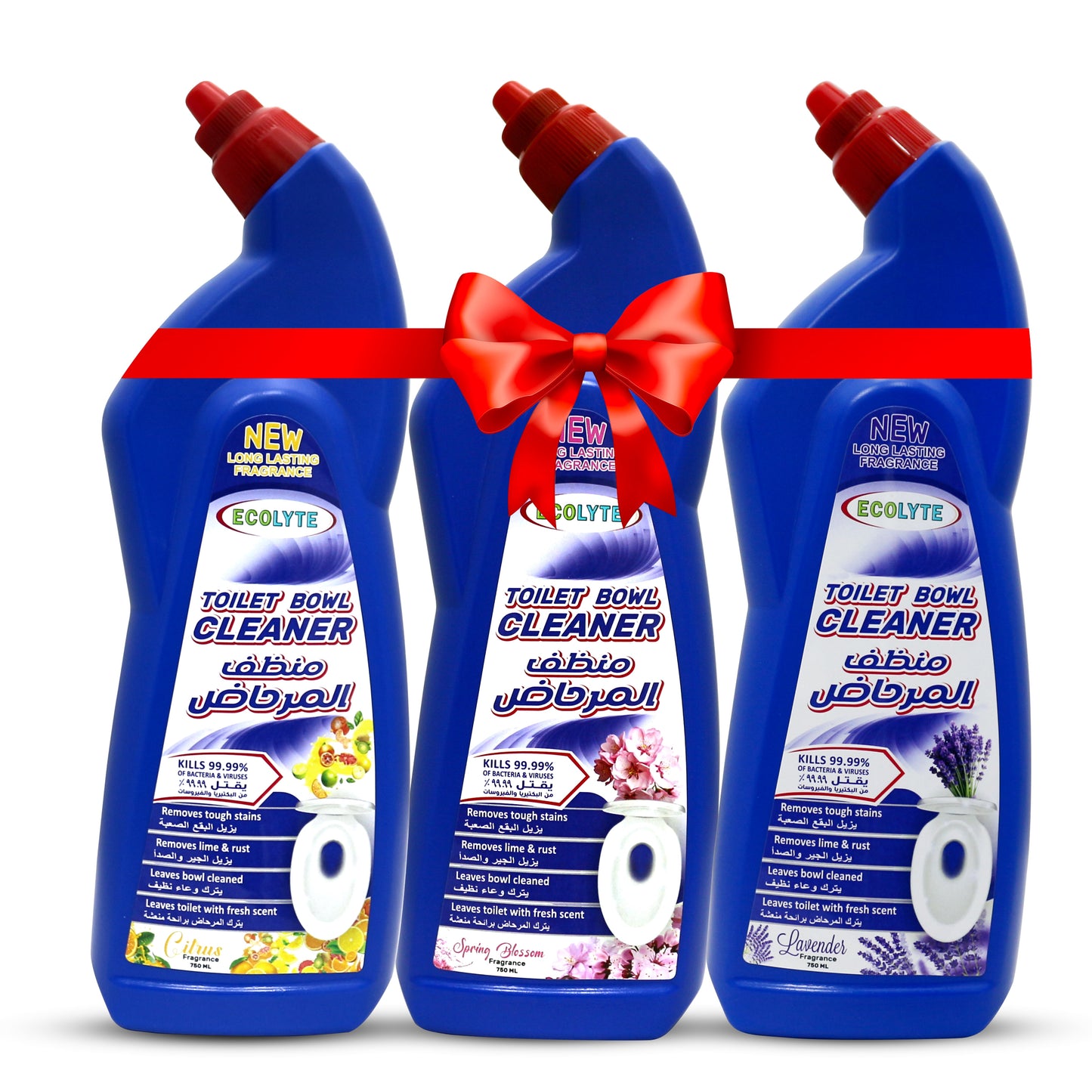 Toilet Bowl Cleaner - (Spring Blossom, Lavender & Citrus)